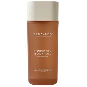 NEW Sand + Fog Toning Dry Body Oil WHITE VANILLA 5.07 fl oz Full Size